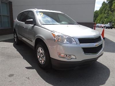 Chevrolet traverse fwd 4dr ls low miles suv automatic gasoline 3.6l v6 cyl  dark