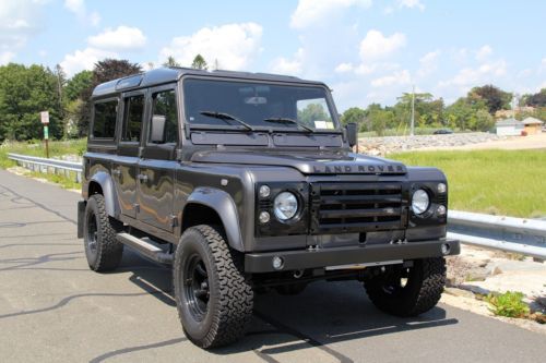 1987 land rover defender 110 &#034;restored, showroom, legal, gorgeous!!!&#034;