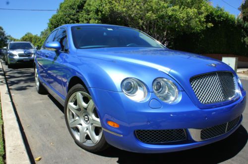 Bentley continental flying spur--spectacular color! only 18k miles!!