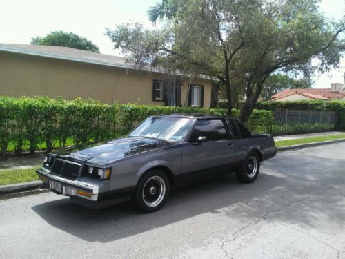 1986 buick regal t-type wh1 designer series