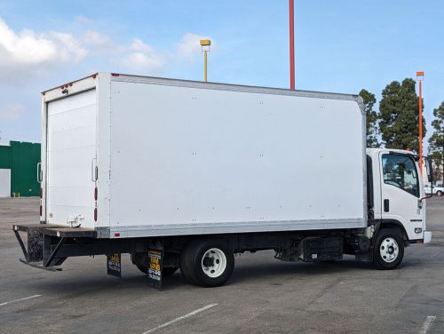 2016 isuzu npr 16ft box truck diesel