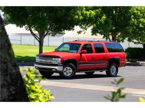 2001 chevrolet suburban lt k2500 silverado 4wd big block 8.1l (496) c.u.i v8