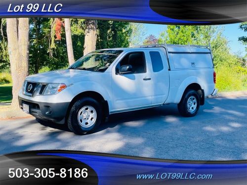 2018 nissan frontier s king cab 1-owner 74k miles auto 4 door canopy