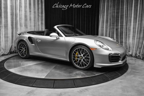 2016 porsche 911 turbo s convertible premium package plus burmester