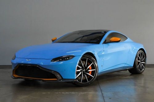 2019 aston martin vantage $223,444 msrp flugplatz blue bodypack-carbon fibre