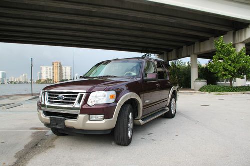 Eddie bauer 4.6l v8 awd. clean 2-owner vehicle. navigation, 3rd row. wow!