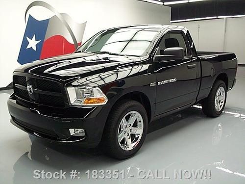 2012 dodge ram express reg cab hemi bedliner 20's 15k texas direct auto