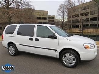 08 chevy white work van 1 owner power windows locks ladder racks shelves 4.3l v6