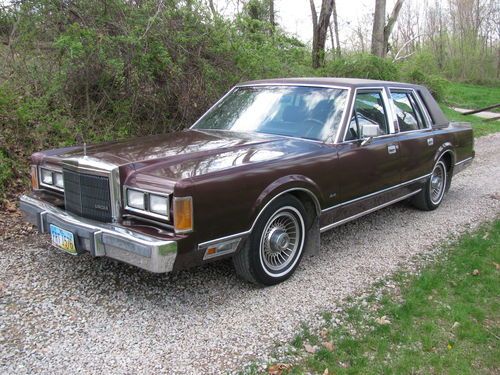 1989 lincoln town car ohio