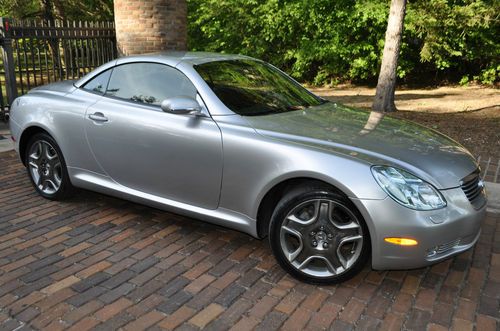 2007 lexus sc430 hard/conv.no reserve.4.3 v8/leather/navi/heated/18's/rebuilt