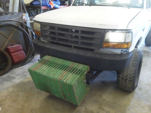 1992 ford f-250 pulling truck w/ 5.9 cummins, allison auto &amp; 1 ton rear ends