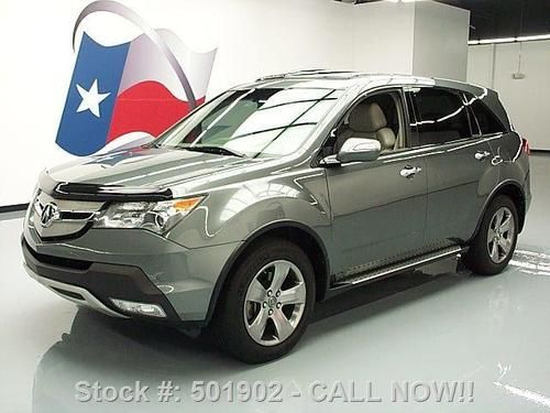 2009 acura mdx sh-awd sport sunroof nav rear cam 59k mi texas direct auto