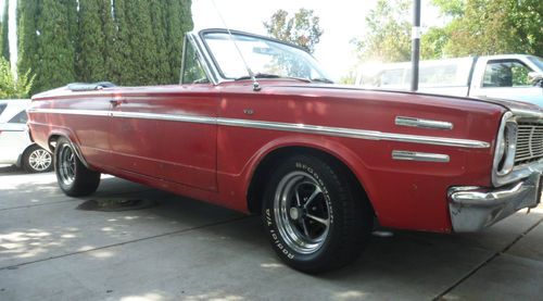 1966 dodge dart 270 convertible 2-door 4.5l