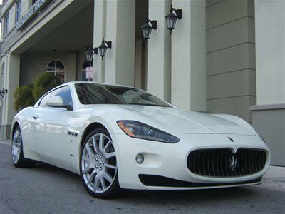 2008 maserati grand turismo 4.2l white/beige