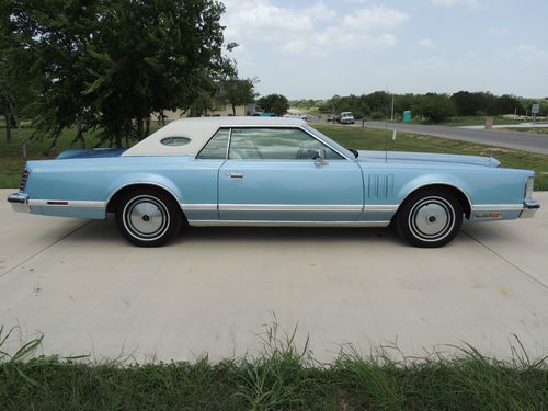 1978 lincoln mark v base coupe 2-door 7.5l