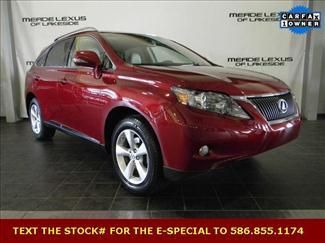 2011 lexus rx350 certified leather nav awd backup cam xm hid moon park assist
