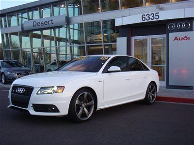 2012 audi s4 prestige pkg**6-spd manual**titanium pkg**cpo eligible**1 owner**