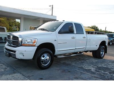 06 dodge ram 3500 4x4 cew cab larami  59.l cummins diesel dually  florida tk