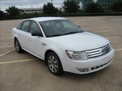 2008 ford taurus sel sedan v6 clean carfax no reserve tx texas