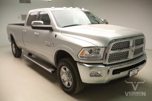 2013 laramie crew 4x4 navigation sunroof leather heated cummins diesel uconnect