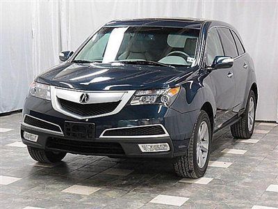 2011 acura mdx sh-awd 41k warranty 6cd camera mroof heated leather loaded