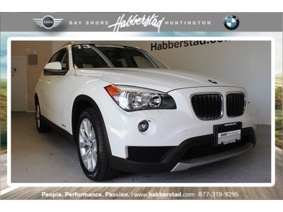 Xdrive28i suv 2.0l cd awd alpine white black  nevada leather seat trim abs a/c