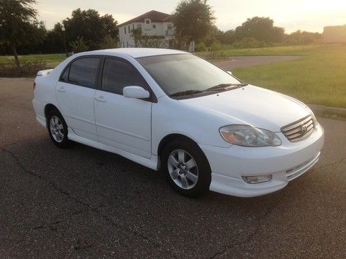 2003 toyota corolla s 4dr auto ps pb pw pl cc ac alloy rims new tires