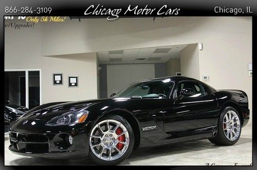 2008 dodge viper srt10 coupe *only 5k miles* navigation k&amp;n with belanger header