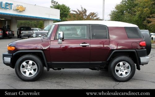 Used toyota fj cruiser import automatic 4x2 sport utility 2wd suv we finance v6