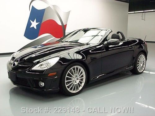 2010 mercedes-benz slk300 roadster hard top 18&#039;s 12k mi texas direct auto