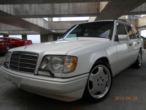 1995 mercedes-benz e320 wagon..super clean..rare find..amg wheels..7 pass..fl!!