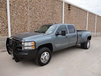 2008 chevrolet silverado 3500hd crew cab dually duramax diesel-4x4