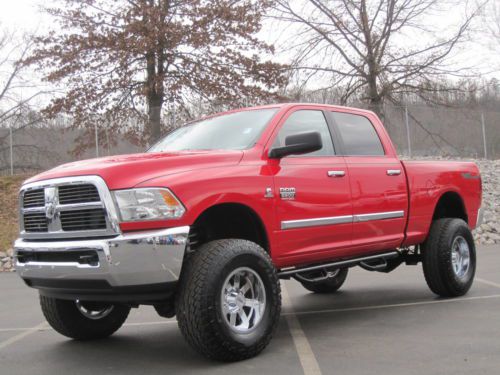 Dodge ram 2500 2012 slt package 6.7 diesel 4wd lifted wheel and tire upgrade a+