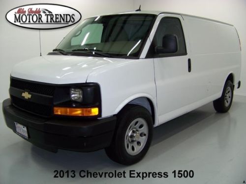 2013 chevy express 1500 cargo 4.3 v6 stabilitrak rear windows rubber floors 25k