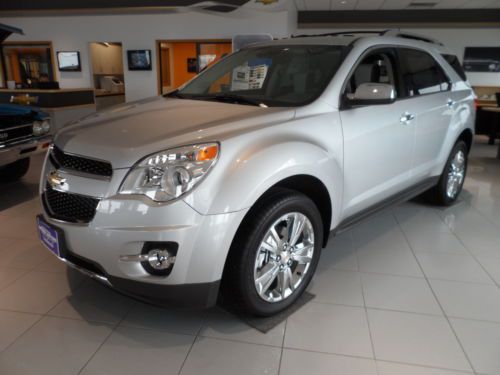 New 2014 chevrolet equinox ltz awd nav, sunroof 3.6 v6