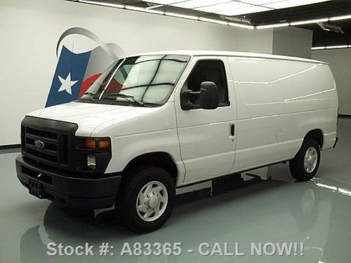 2013 ford e-150 cargo van v8 partition pwr group 14k mi texas direct auto