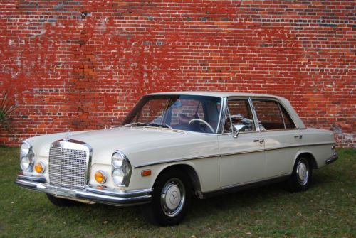 1971 mercedes 300sel 3,5 w109 db670/red, original/true collector&#039;s car, 113 pix*