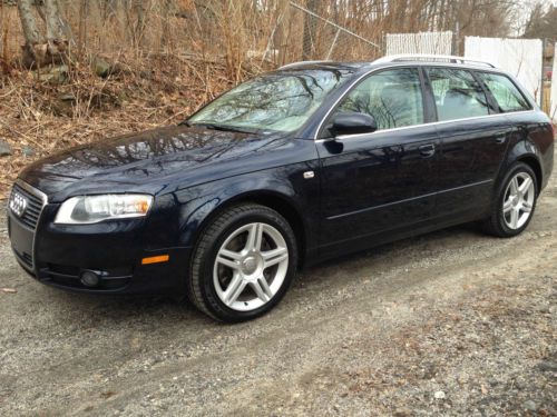 2007 audi a4 quattro avant wagon 4-door 2.0l turbo 6 speed