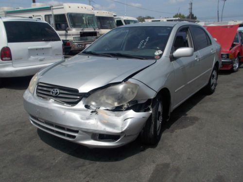 2004 toyota corolla no reserve