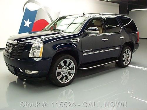 2009 cadillac escalade awd 7pass sunroof nav dvd 53k mi texas direct auto