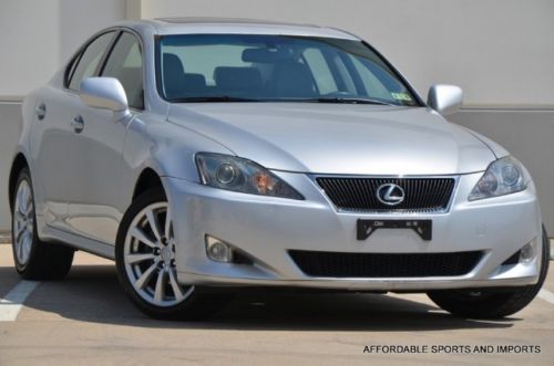 2006 lexus is 250 awd lth/htd seats bk/cam navi s/roof $599 ship