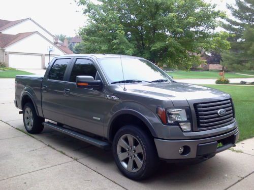 Ford f150 f-150 fx4 supercrew -145&#034; wheelbase 3.5l v6 ecoboost - clean title