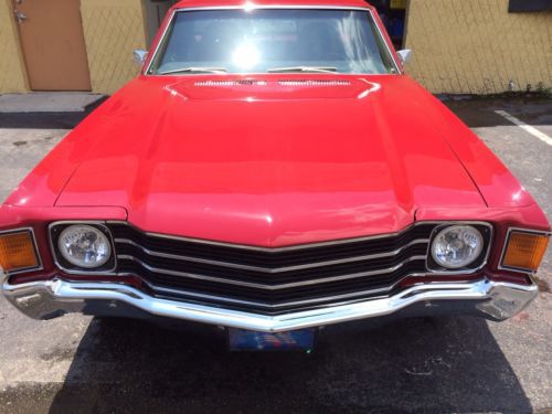 1972 chevrolet el camino base standard cab pickup 2-door 5.7l