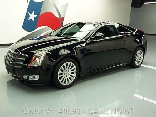 2011 cadillac cts4 premium coupe awd sunroof nav 24k mi texas direct auto