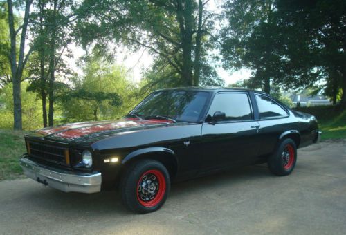 1978 chevrolet nova 2 door coupe-excellent student/starter car! runs great!