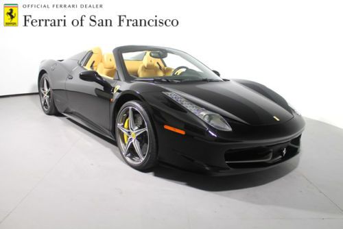 458 spider 2013 ferrari approved certified