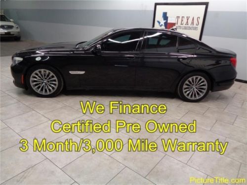 09 bmw 750i sport leather sunroof gps  luxury convenience warranty finance texas