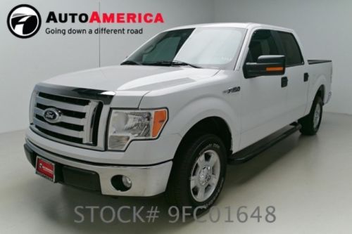 2010 ford f-150 xlt 73k low miles crewcab aux usb bluetooth bedliner cln carfax