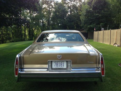 1979 cadillac deville base coupe 2-door 7.0l