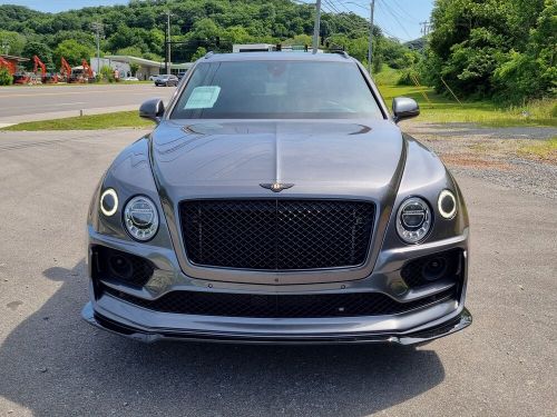 2020 bentley bentayga mulliner black specification wide body kit w/$18k